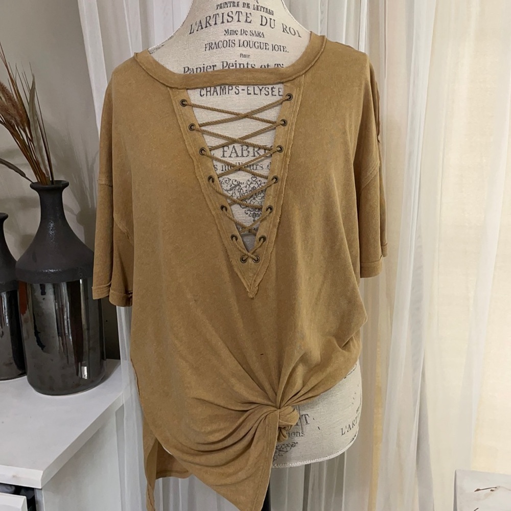 Free people olive top